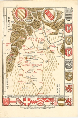 Historische Regionalkarte